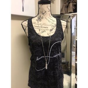 Long Black and White Necklace